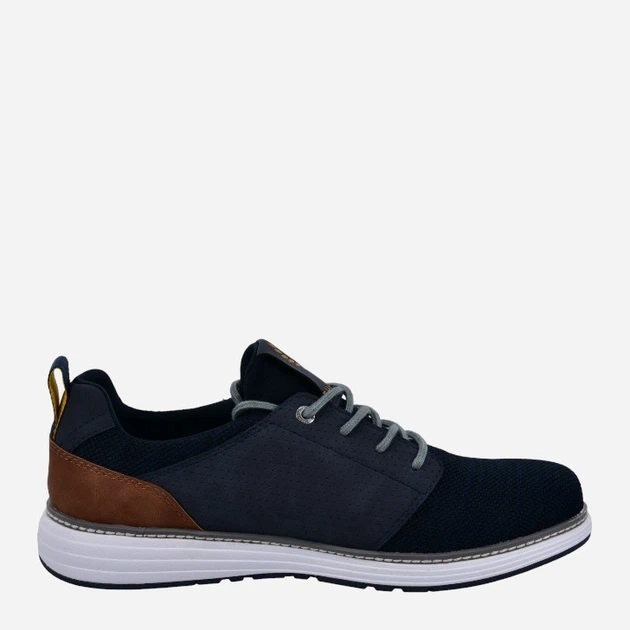 Чоловічі дербі Bugatti BUG321A3C6169004100 43 Темно-сині (4061184671772) - зображення 3