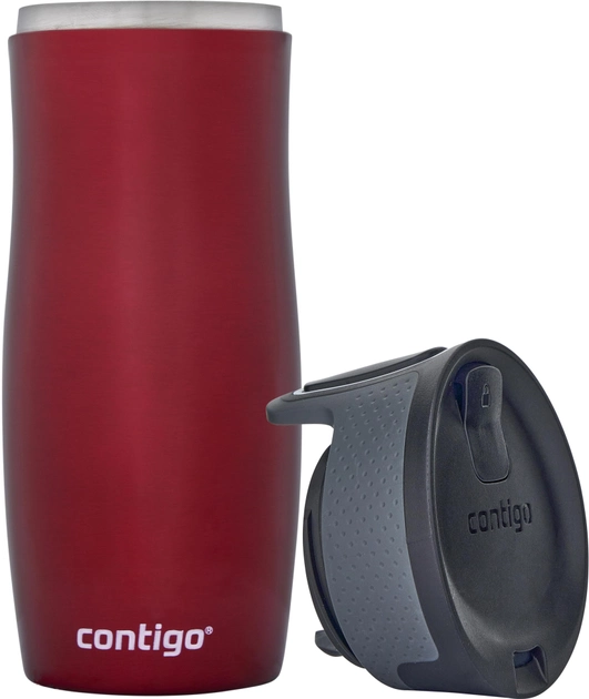 Kubek termiczny Contigo West Loop czerwony 470 ml (2095849) - obraz 3