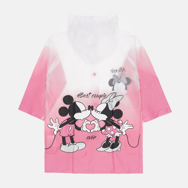 Детский плащ-дождевик для девочки Disney Minnie Mouse DIS-MF-52-28-B533 122-128 см Розовый (5904009147803) 