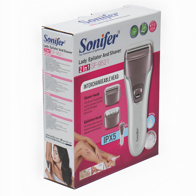 Эпилятор Sonifer Lady SF-9521 - изображение 11