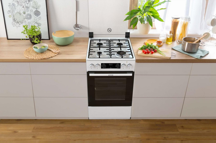 Kuchenka gazowa z piekarnikiem elektrycznym Gorenje GK5C61WH - obraz 10