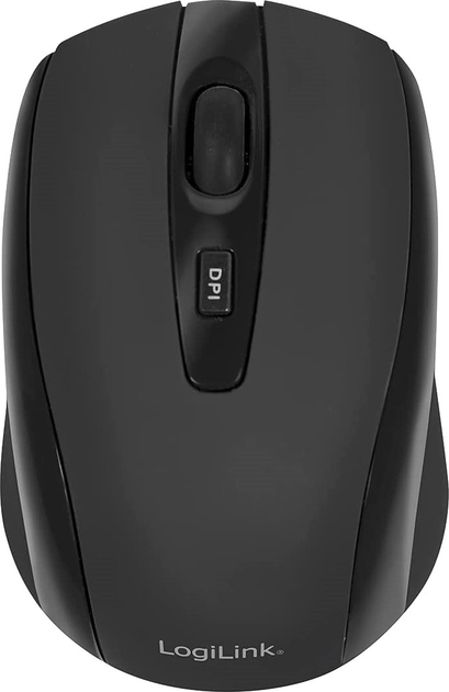 Mysz LogiLink ID0031 Wireless Black - obraz 1