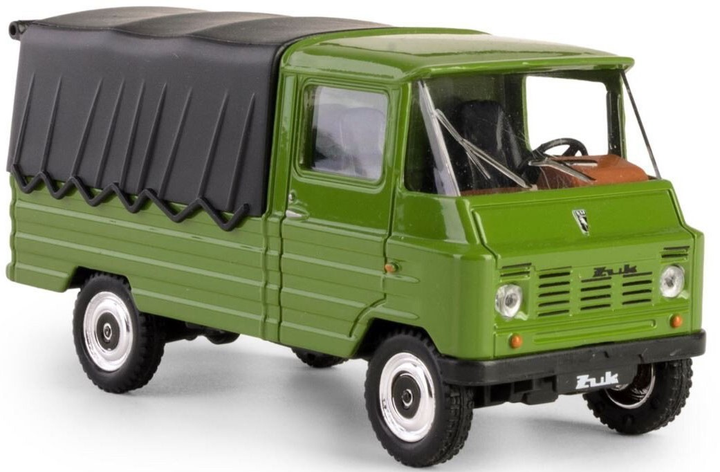 Pojazd metalowy Daffi PRL ŻUK Zielony (5905422115491) - obraz 6