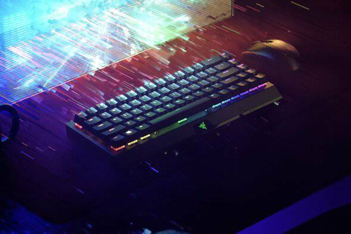 Клавіатура бездротова Razer BlackWidow V3 Mini HyperSpeed Yellow Switch Black (RZ03-03890100-R3M1) - зображення 6