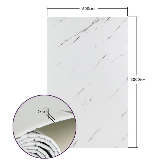 3D панель стінова самоклеюча у рулоні Sticker Wall SW-00001698 600х3000х2 мм камінь - изображение 3