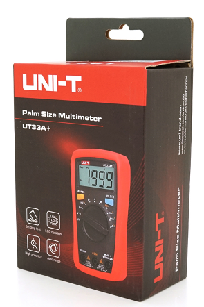 Мультиметр UNI-T UT33A+ для измерений: V, A, R (YT8151) - изображение 5