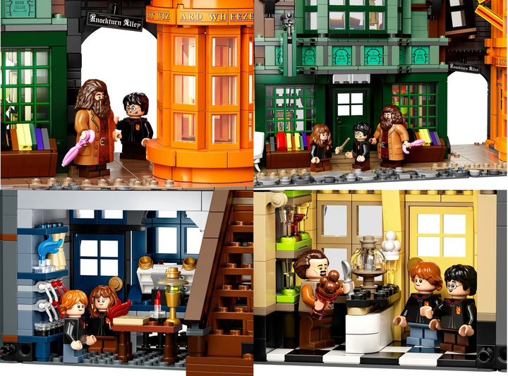 Zestaw klocków LEGO Harry Potter Ulica Pokątna 5544 elementów (75978) - obraz 11