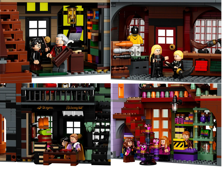 Zestaw klocków LEGO Harry Potter Ulica Pokątna 5544 elementów (75978) - obraz 12
