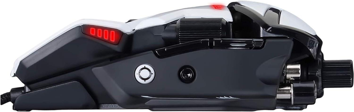 Миша Mad Catz V2 Souris Gaming Rat 8+ Blanche Wireless Black-White (MR05DCINWH0000) Б/в - изображение 3