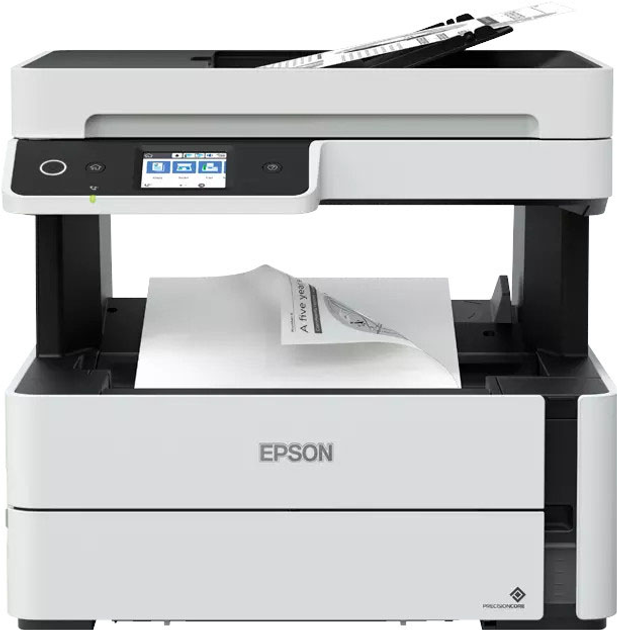 БФП Epson EcoTank M3180 4-in-1 Inkjet A4 Black/White (C11CG93403) - зображення 1