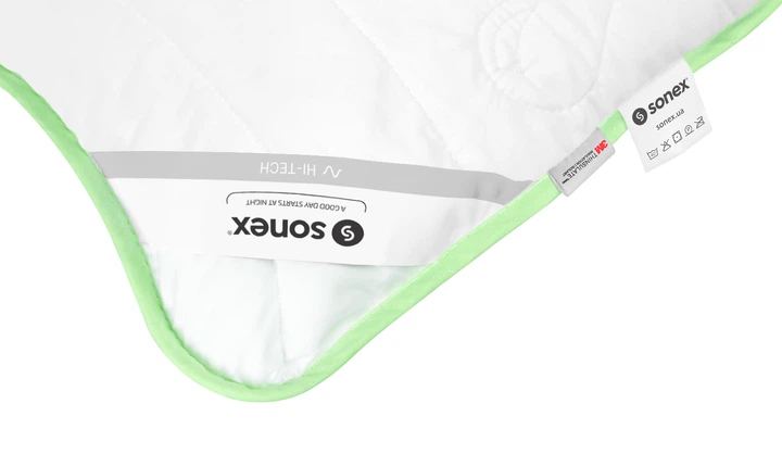 Подушка Sonex c Тинсулейтом Aloe Vera 3М Thinsulate/Полиэфирные шарики AirFill 50х70 см (SO102041) - изображение 5
