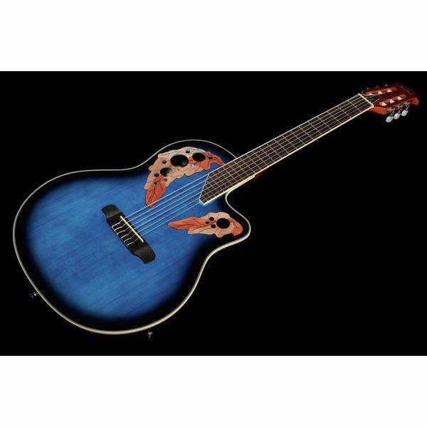 Акустична гітара Harley Benton HBO-850 Classic Blue - зображення 4