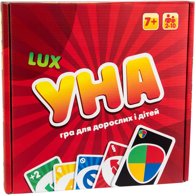 Настольная карточная игра Strateg УНА Lux на украинском языке ...