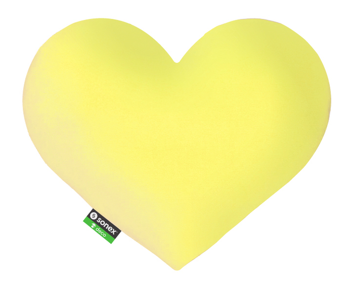 Акція на Подушка Sonex Love 40x40 см Yellow від Rozetka