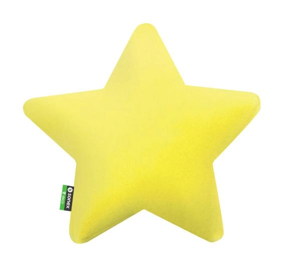 Акція на Подушка Sonex Star 40x40 см Yellow від Rozetka