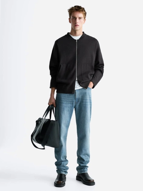 Свитер мужской Zara 470856310 L Коричневый (1159803109) - изображение 3