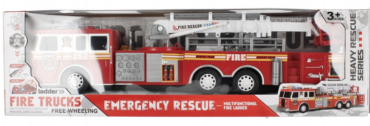 Пожежна машина Mega Creative Fire Trucks Emergency Rescye 64 см (5904335897920) - зображення 1