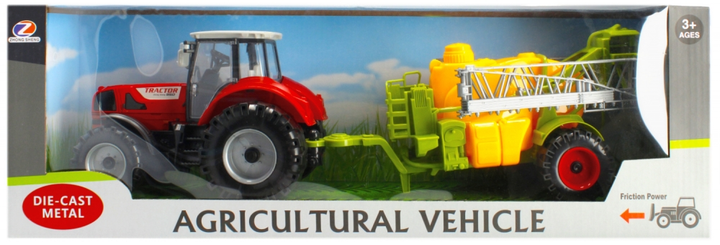 Traktor Mega Creative Agricyltyral Wehicle z opryskiwaczem (5908275184737) - obraz 1