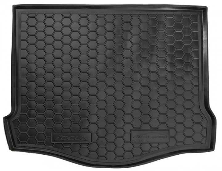 Коврик в багажник Ford Focus HB 2011-, с докаткой, 211217 Avto-Gumm - Фото 1 Коврик в багажник Ford Focus HB 2011-, с докаткой, 211217 Avto-Gumm - изображение 1