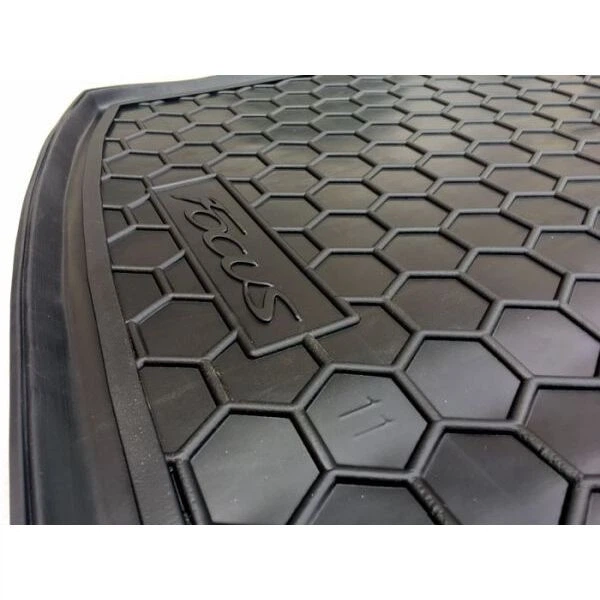 Автомобильный коврик в багажник Avto-Gumm Ford FOCUS UN з док 11- черный Форд Фокус АМ0034390 - изображение 6