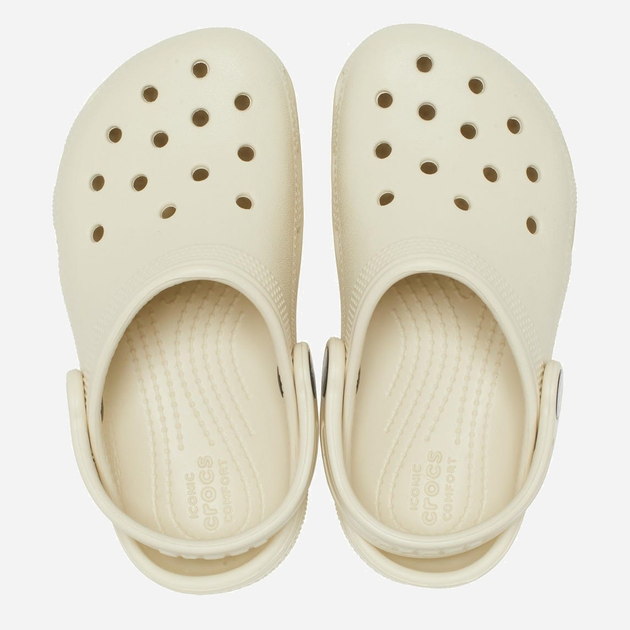 Дитячі крокси для дівчинки Crocs 206990-2Y2 21-22 (C5) Бежеві (196265255238) - зображення 5
