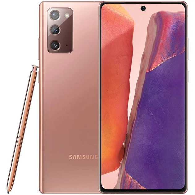 Смартфон Samsung Galaxy Note 20 (N980F) 256Gb Bronze (SM-N980FZNGSEK) (Grade A) БУ - Фото 1 Смартфон Samsung Galaxy Note 20 (N980F) 256Gb Bronze (SM-N980FZNGSEK) (Grade A) БУ - изображение 1