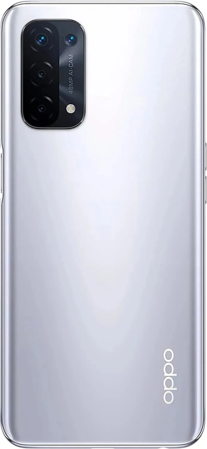 Смартфон 6.5" Full HD OPPO A74 5G 6/128 GB 5G 2 SIM NFC 48/16 Мп 8 ядер Android 13 Space Silver Factory Recertified g2 - зображення 4