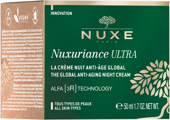 Krem do twarzy Nuxe Nuxuriance Ultra The Global Anti-Aging Night przeciwstarzeniowy 50 ml (3264680034480) - obraz 2
