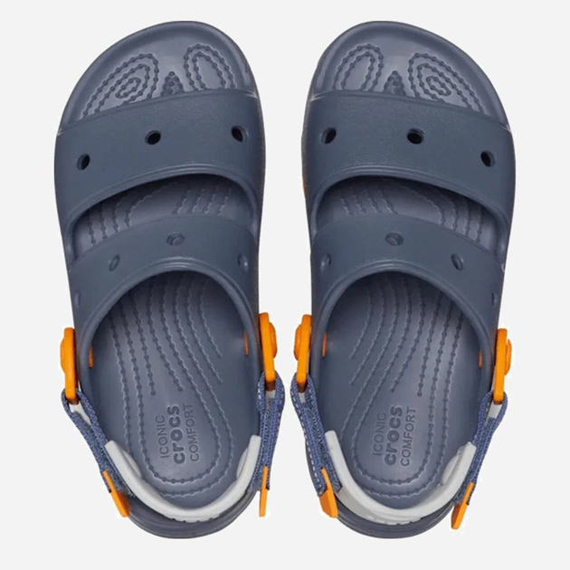 Sandały chłopięce Crocs 206990-2Y2 30-31 (C13) Ciemnogranatowe (196265557158) - obraz 3