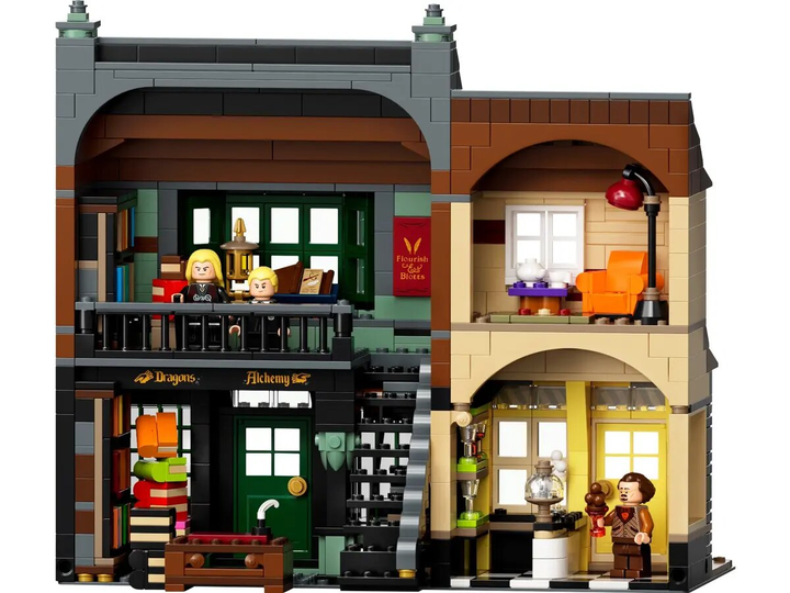 Zestaw klocków LEGO Harry Potter Ulica Pokątna 5544 elementów (75978) - obraz 7