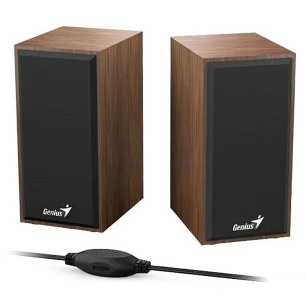 Колонки Genius SP-HF180 Wood USB 2х3W дерево (54952) - изображение 2