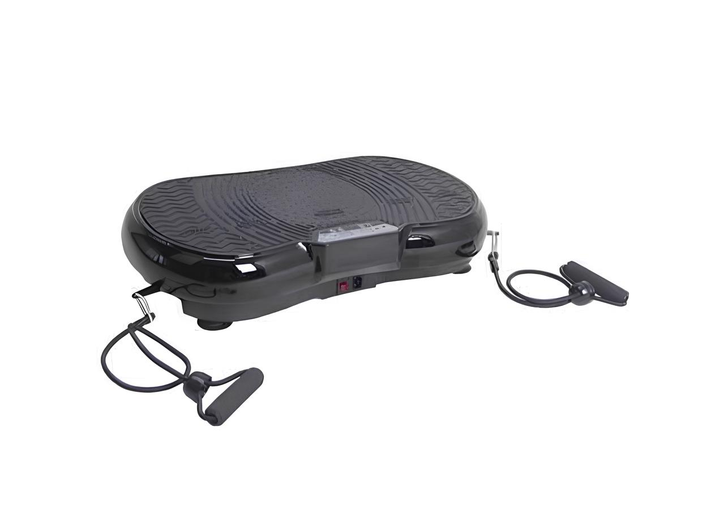 Masażer Fitness Body Power Max Vibration Plate 67 cm Black - obraz 2