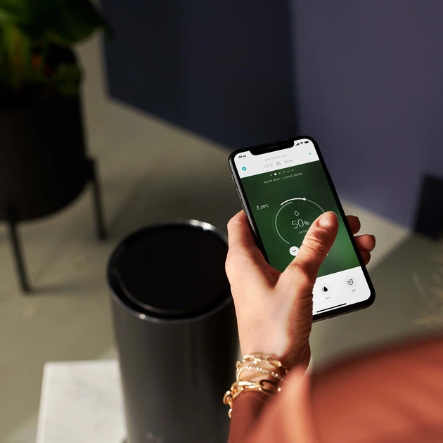 Nawilżacz powietrza Duux Beam 2 DXHU10 Black - obraz 19