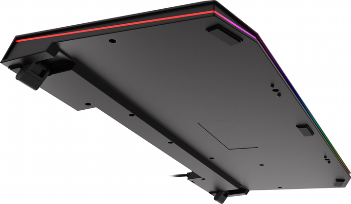 Klawiatura przewodowa Genesis LITH 400 RGB X-Scissors USB Black (NKG-1419) - obraz 6