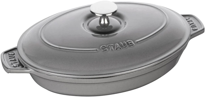 Garnek Staub Oval Baking Dish  1 l (3272343323185) - obraz 1