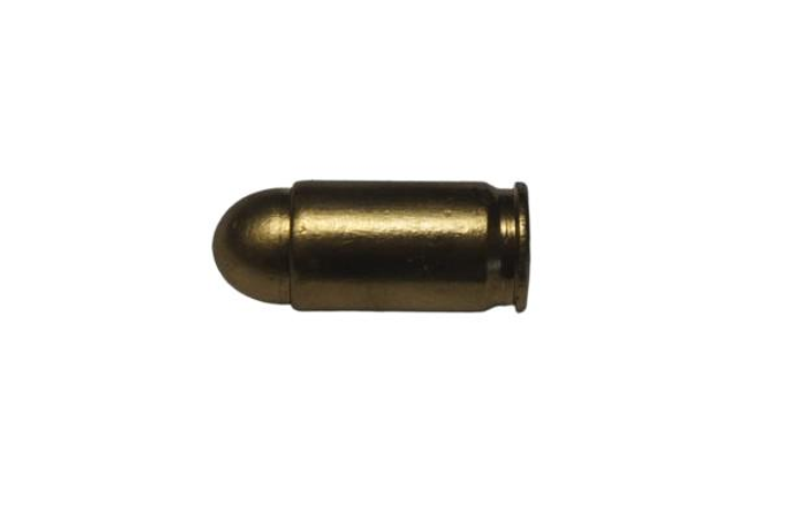 Брелок металевий для ключів або на рюкзак Фальш- патрон калібру 9×18 мм ПМ - зображення 1