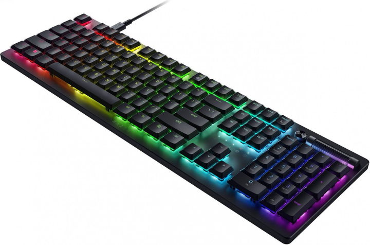 Клавіатура дротова Razer Deathstalker V2 Purple Switch US layout Black (RZ03-04501800-R3M1) - зображення 2