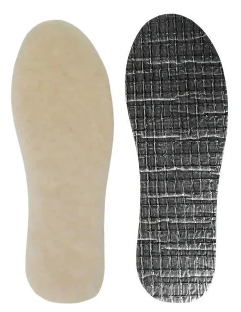 Устілки зимові шерстяні на фользі Coccine WOOL ON ALUMINIUM EXTRA розмір 40 665/47/40 - Фото 3 Устілки зимові шерстяні на фользі Coccine WOOL ON ALUMINIUM EXTRA розмір 40 665/47/40 - зображення 3