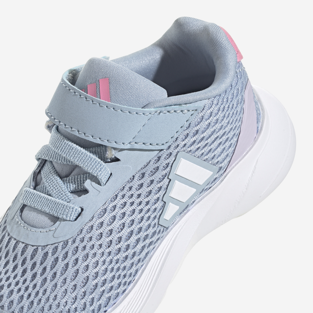 Buty sportowe dziecięce dla dziewczynki na rzepy adidas Duramo Sl El I IF6107 27 Niebieskie (4066766777972) - obraz 9