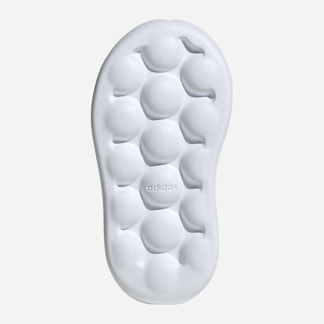 Sneakersy dziecięce dla dziewczynki na rzepy adidas Advantage Cf I ID5284 26.5 Białe z czarnym (4066765025449) - obraz 7