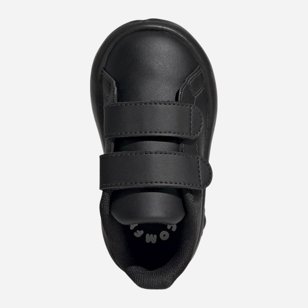 Sneakersy chłopięce na rzepy adidas Advantage Cf I ID5285 23 Czarne (4066765029188) - obraz 6