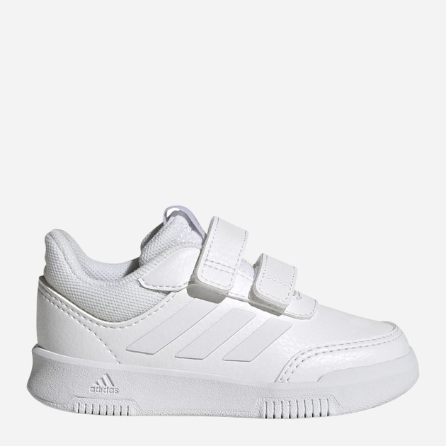 Tenisówki dziecięce dla dziewczynki na rzepy Adidas Tensaur Sport 2.0 C GW1990 23.5 Białe (4065426042283) - obraz 1