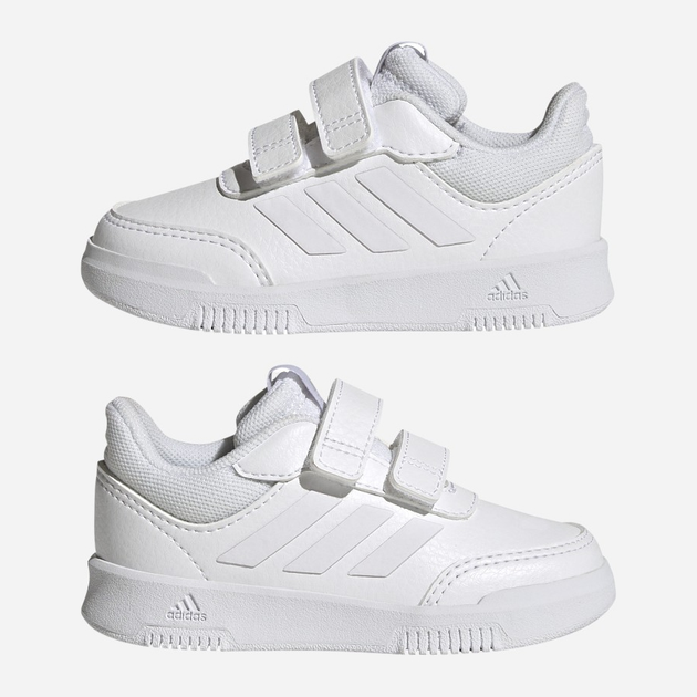 Sneakersy dziecięce dla dziewczynki na rzepy adidas Tensaur Sport 2.0 C GW1990 25.5 Białe (4065426042337) - obraz 10
