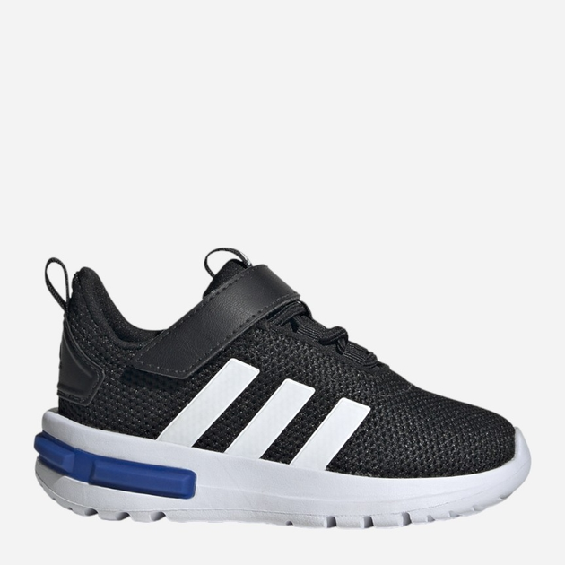 Buty sportowe chłopięce na rzepy adidas Racer Tr 23 El I ID0336 23.5 Czarne (4066762540839) - obraz 1