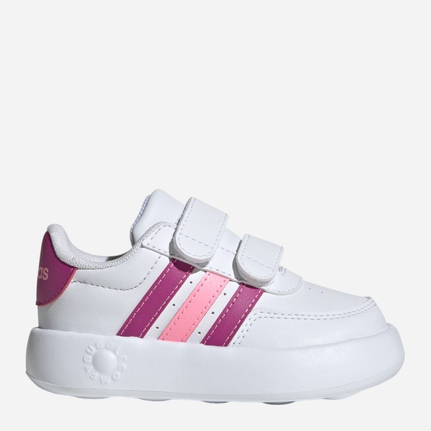 Дитячі кеди для дівчинки Adidas Breaknet 2.0 Cf I ID5279 22 Білі (4066765065056) - зображення 1