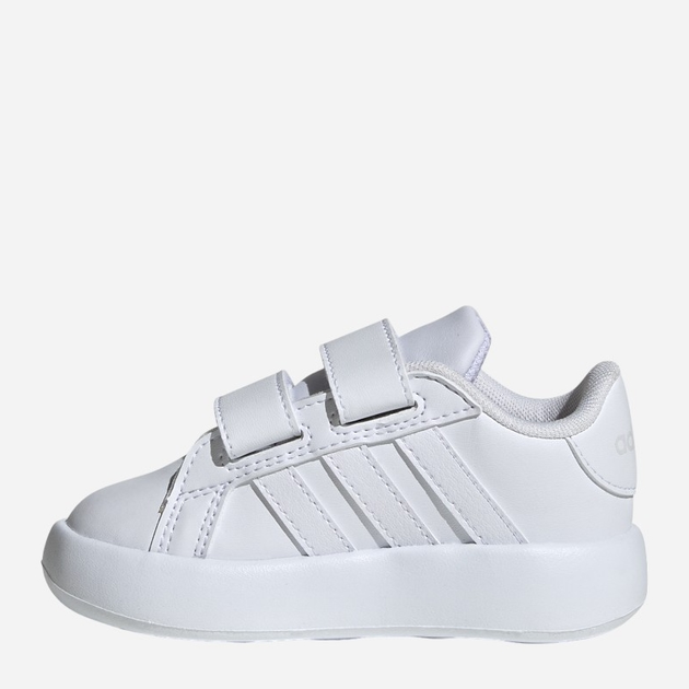 Дитячі кеди для дівчинки adidas Grand Court 2.0 Cf ID5273 22 Білі (4066765032997) - зображення 3