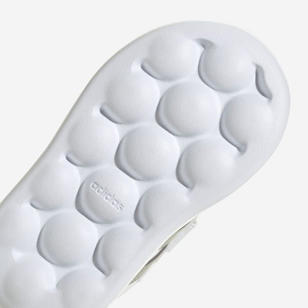 Дитячі кеди для дівчинки adidas Grand Court 2.0 Cf ID5274 26 Білі зі сріблястим (4066765034960) - зображення 9