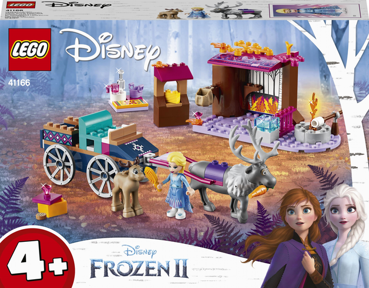 Zestaw konstrukcyjny LEGO Disney Princess Elsa's Adventure Van 116 elementów (41166) (5702016368635) - obraz 1