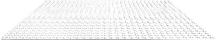 Zestaw konstrukcyjny LEGO Classic Biała płytka bazowa 1 sztuka (11010) (5702016616613) - obraz 2