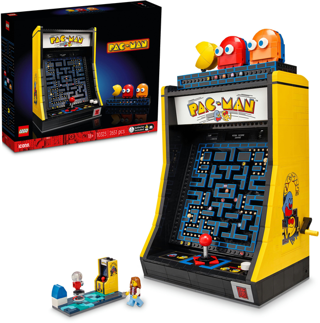 Zestaw klocków LEGO Icons Arcade PAC-MAN 2651 element (10323) - obraz 9